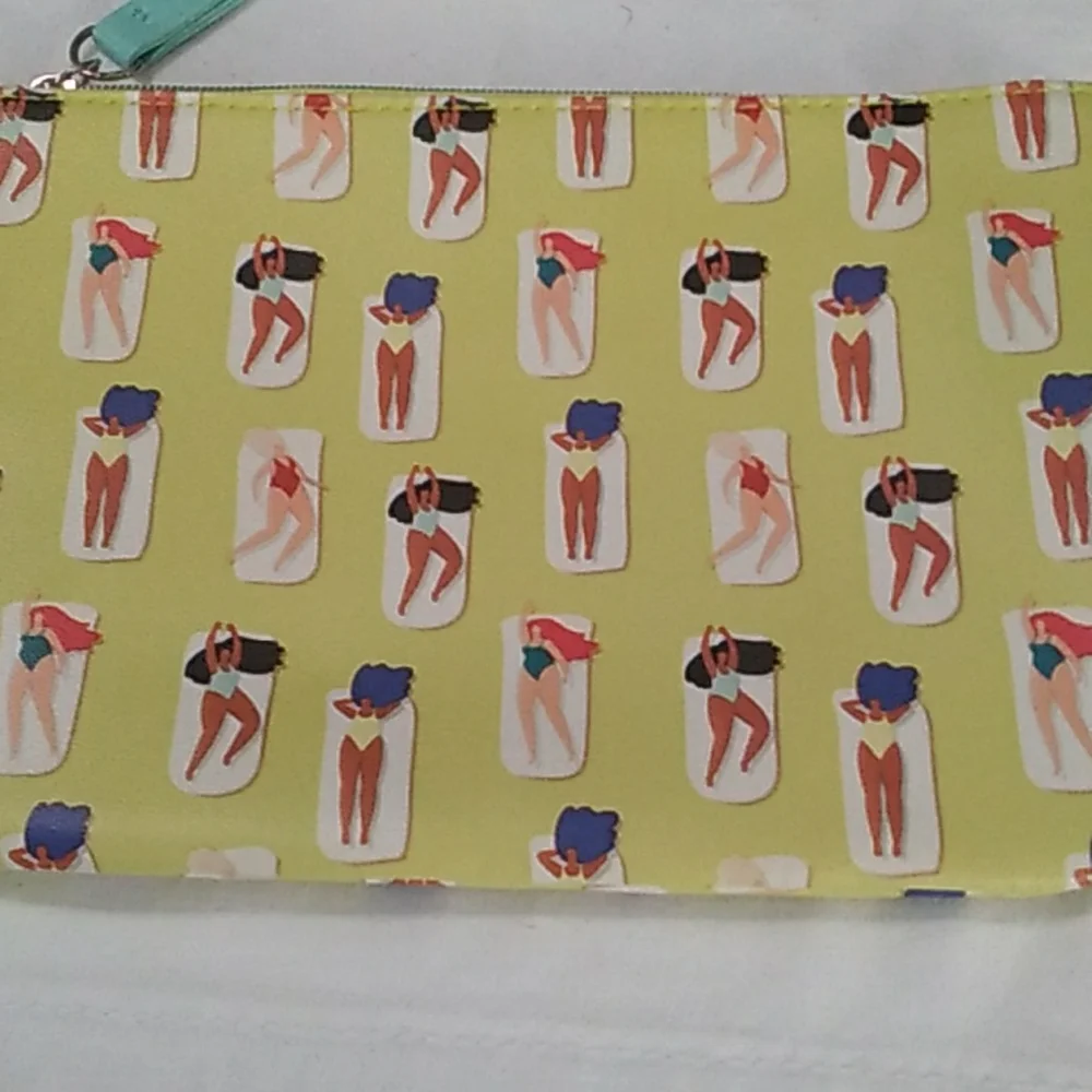 Makin' Waves Glam Beach Summer Theme Bundle Of 3 Cosmetics Bags